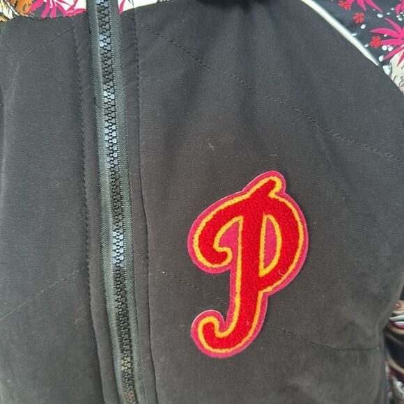 Protest Amor Jacket Girls Ski Jacket in Black Tiger Print 176/ 16 yrs - Picture 7 of 11